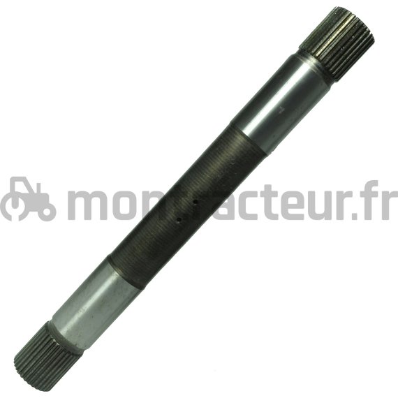 ARBRE DE RELEVAGE L 600 MM - Ø 65 MM - Z=31
