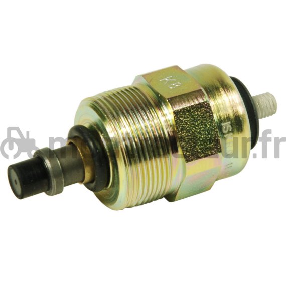 SOLÉNOÏDE D'ARRÊT MOTEUR 12V - M24 X 1.0