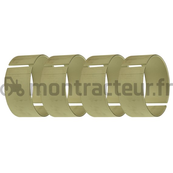 JEU DE COUSSINETS DE BIELLE STANDARD - 4 CYLINDRES