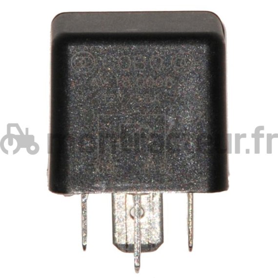 MINI RELAIS 12V / 20 + 20 A - (BLISTER 1 PIÈCE)