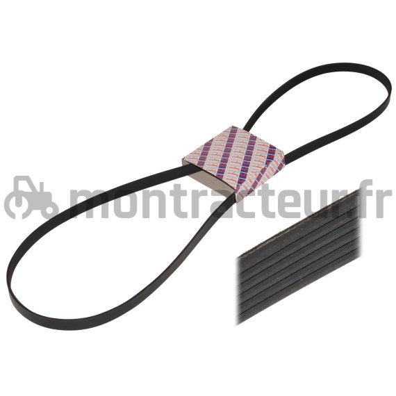 COURROIE PLATE 6 PK X 2215