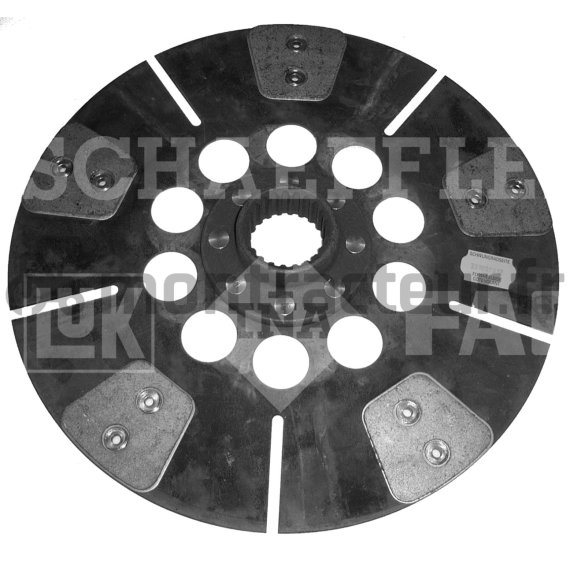 DISQUE PRISE DE FORCE CERA RIGIDE - INTERNE Ø 310 - 41 X 45 - 22 / 6 PADS