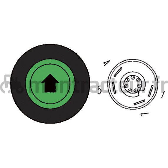 BOUTON POUSSOIR RELEVAGE