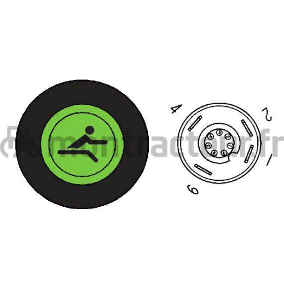 BOUTON POUSSOIR POWERMATIC H