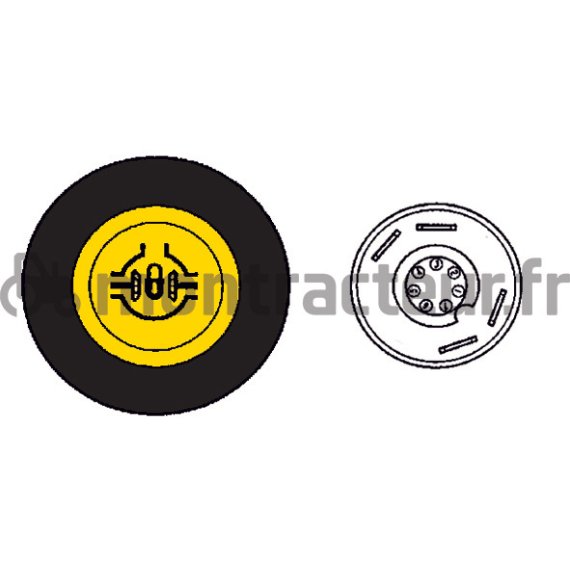 BOUTON POUSSOIR BLOCAGE DIFFÉRENTIEL