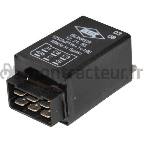 CENTRALE CLIGNOTANTE 12V - 2 X 21W