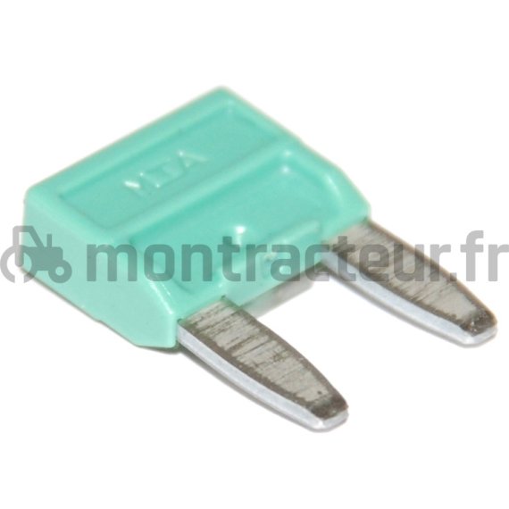 FUSIBLE MINI FICHES PLATES 30A - VERT - (BLISTER 25 PIÈCES)