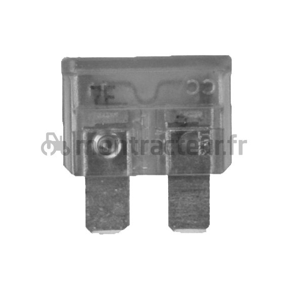 FUSIBLE STANDARD FICHES PLATES 25A - TRANSPARENT (BLISTER 6 PIÈCES)