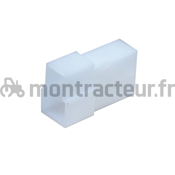 CONNECTEUR STANDARD FEMELLE 6.3 MM 2 PÔLES POUR COSSE MÂLE
