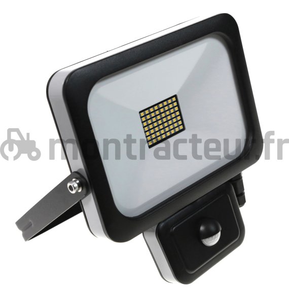 PROJECTEUR MURAL LED AVEC DÉTECTEUR 30W - 2400 LUMENS - IP54