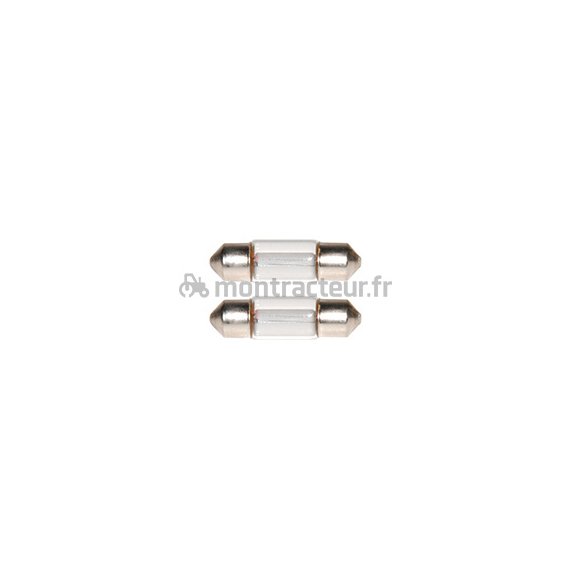 AMPOULE 24V - 5W - SV8.5 - C5W - (BLISTER 2 PIÈCES)