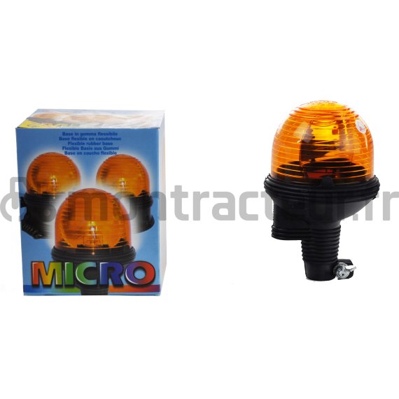 GYROPHARE MICRO SUR TIGE FLEX 12V - H1