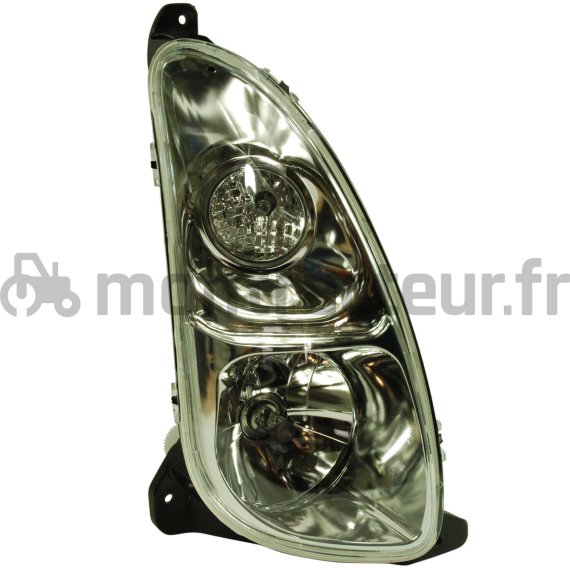 OPTIQUE DE PHARE AVANT - DROIT - 162 X 356 MM