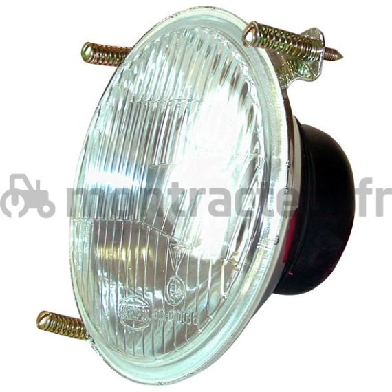 OPTIQUE DE PHARE CONDUITE À GAUCHE - DROIT GLACE PLATE