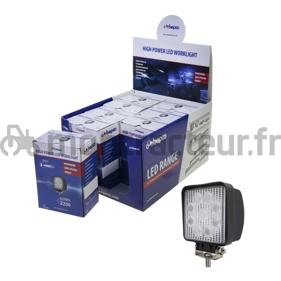 PHARE DE TRAVAIL 27W - 2200 LM