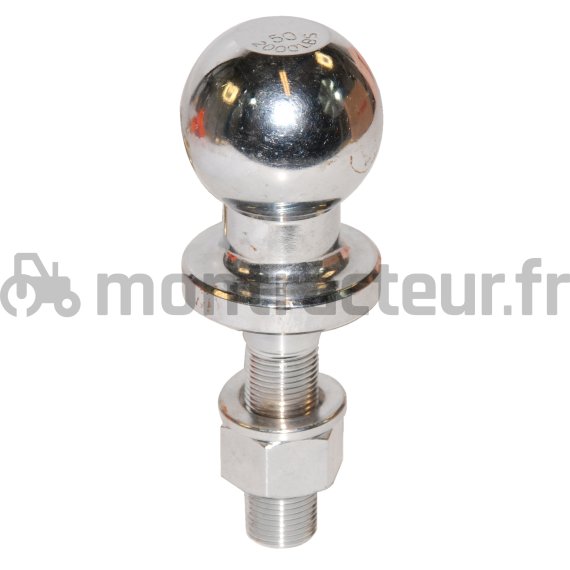 BOULE D'ATTELAGE REMORQUE Ø 25.4 MM - L 70 MM
