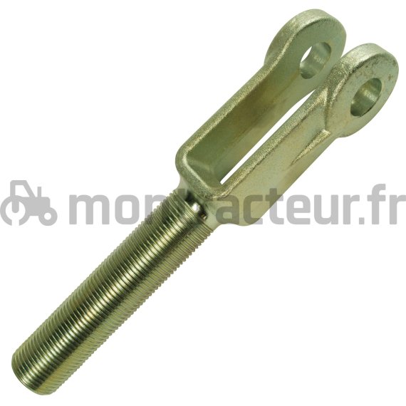 FOURCHE L 330 MM - Ø 28 MM - AVEC TIGE FILETÉE