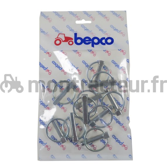 GOUPILLE Ø 9 X 45 MM - SACHET - (BLISTER 10 PIÈCES)