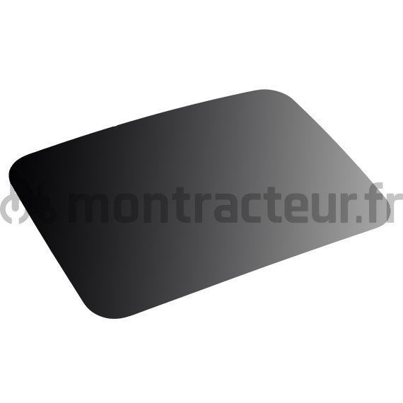 VITRE DE RÉTROVISEUR 300 x 214 MM POUR TRACTEUR FENDT
