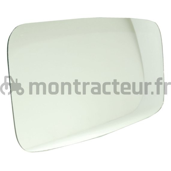 VITRE DE RÉTROVISEUR 395 x 208 MM POUR JCB