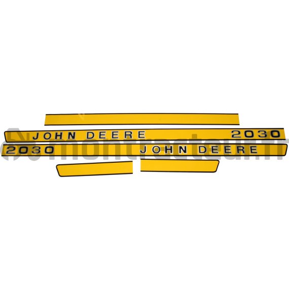 JEU AUTOCOLLANTS JOHN DEERE 2030