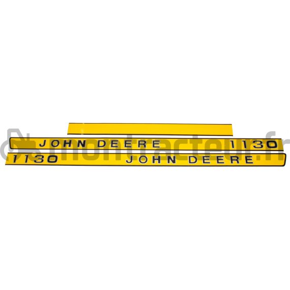 JEU AUTOCOLLANTS JOHN DEERE 1130
