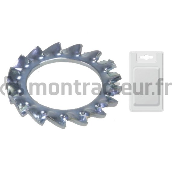 RONDELLE ÉVENTAIL - DIN 6798A M14 (BLISTER 10 PIÈCES)