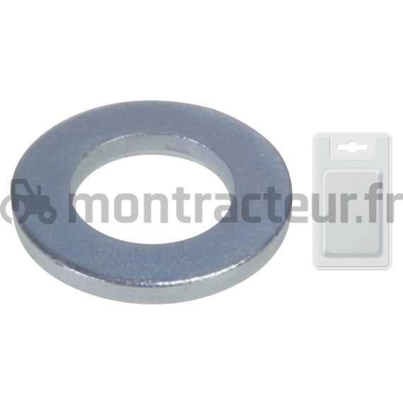 RONDELLE ZINGUÉE - DIN 125A M12 (13/24/2,5) (BLISTER 25 PIÈCES)