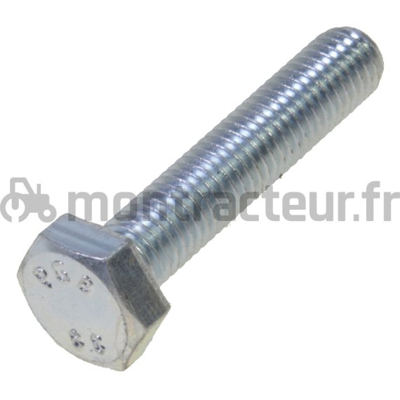 VIS HEXAGONALE ZINGUÉ 8.8-DIN 933 M10X50 (BLISTER 100 PIÈCES)