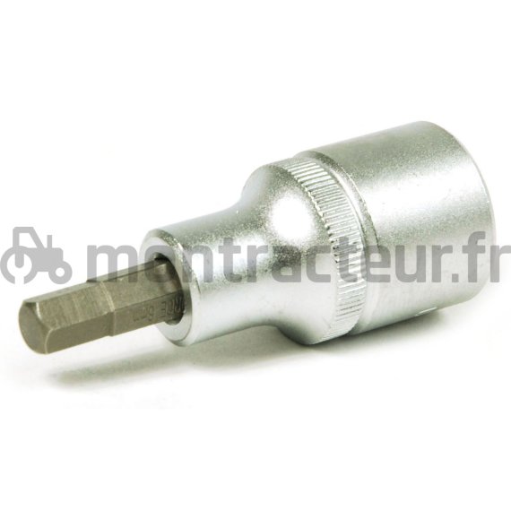 DOUILLE EMBOUT 6 PANS 1/2'' 6MM