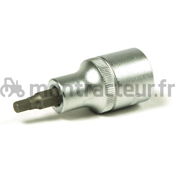 DOUILLE EMBOUT 6 PANS 1/2'' 4MM