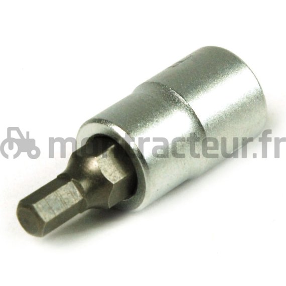 DOUILLE 6 PANS 1/4'' X 4 MM