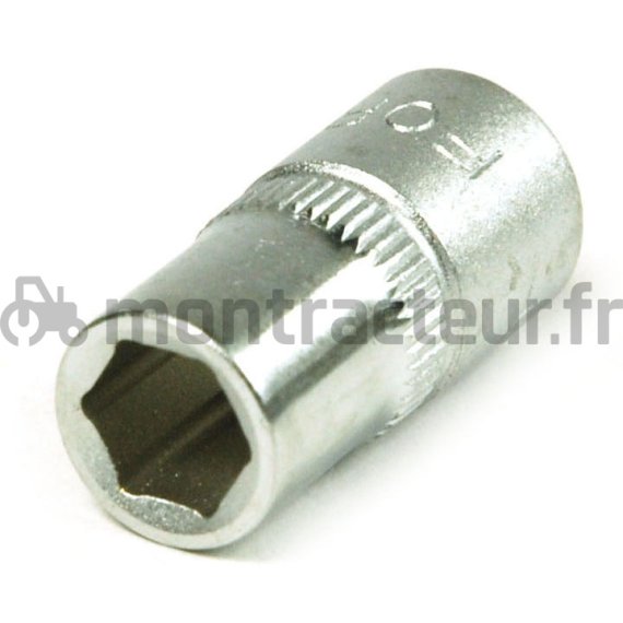 DOUILLE 6 PANS 1/4'' X 8 MM