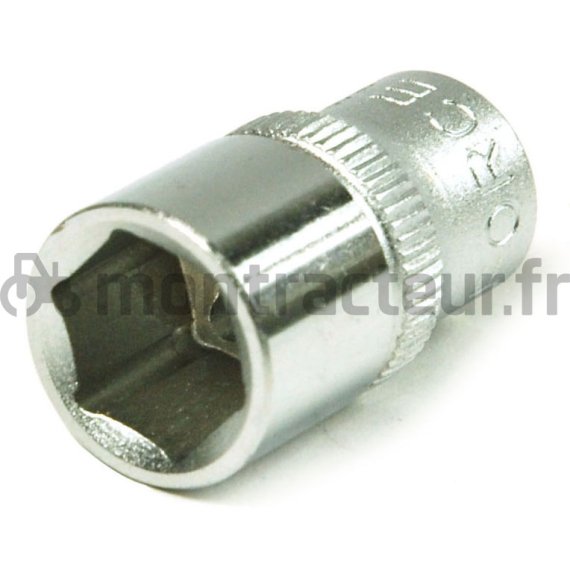 DOUILLE 6 PANS 1/4'' X 10 MM