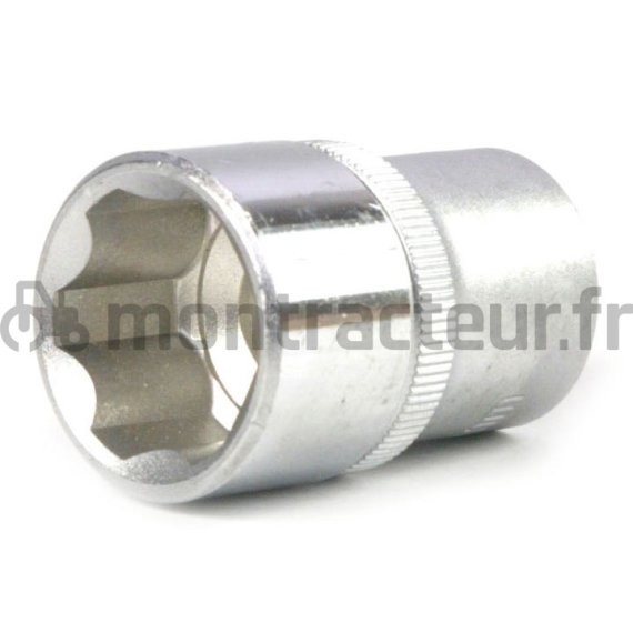 DOUILLE 6 PANS 1/2'' X 17 MM