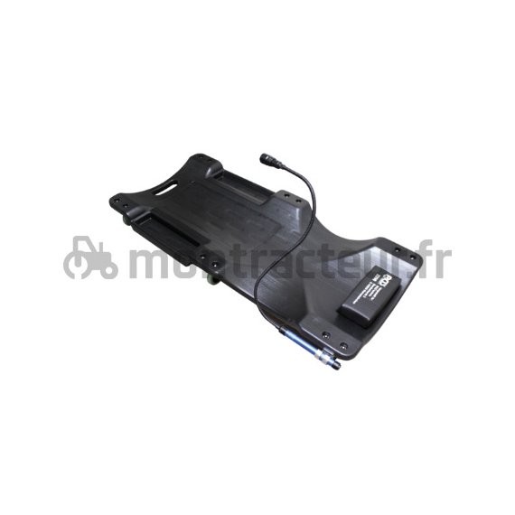 CHARIOT DE VISITE AVEC LAMPE DE TRAVAIL 1030 X 500 MM