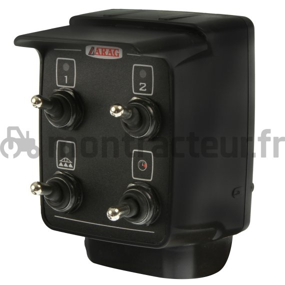 BOÎTIER DE COMMANDE 2 VOIES VANNE GÉNÉRALE ET PRESSION 4668