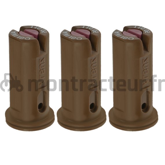 BUSE À FENTE AVI 110 11 MM - MARRON (BLISTER 3 PIÈCES)