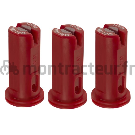 BUSE À FENTE AVI 110 11 MM - ROUGE (BLISTER 3 PIÈCES)