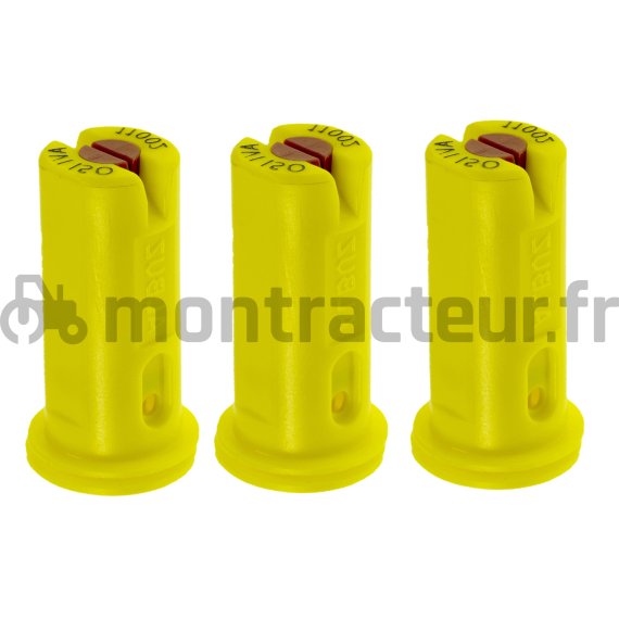 BUSE À FENTE AVI 110 11 MM - JAUNE (BLISTER 3 PIÈCES)