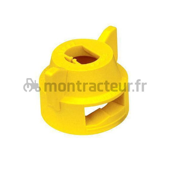 ÉCROU JAUNE 1/4 T. + JOINT 8 MM