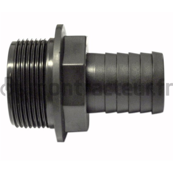 RACCORD PORTE JT FILET MÂLE ARAG 1''1/2 X Ø 50