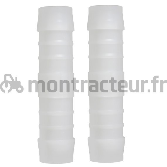 RACCORD JONCTION MÂLE Ø 16 / 16 MM (BLISTER 2 PIÈCES)