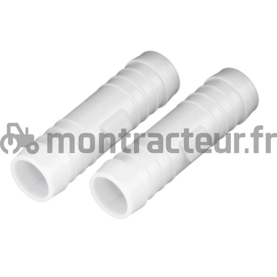 RACCORD JONCTION MÂLE Ø 8 / 8 MM (BLISTER 2 PIÈCES)