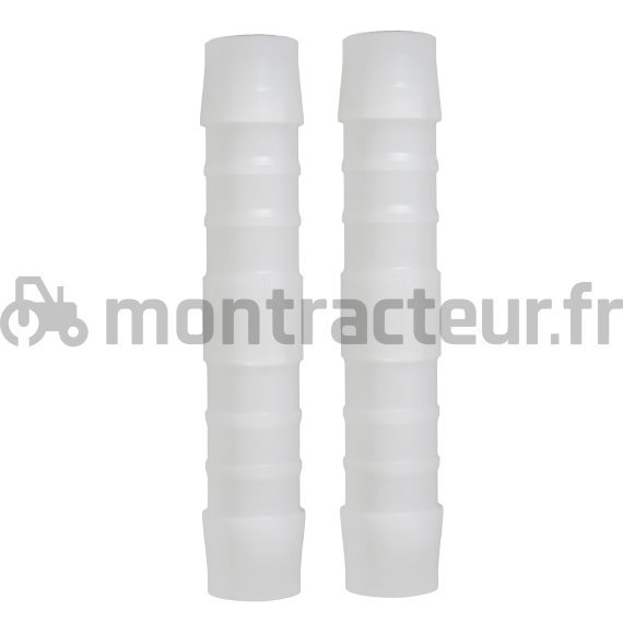 RACCORD JONCTION MÂLE Ø 10 / 10 MM (BLISTER 2 PIÈCES)