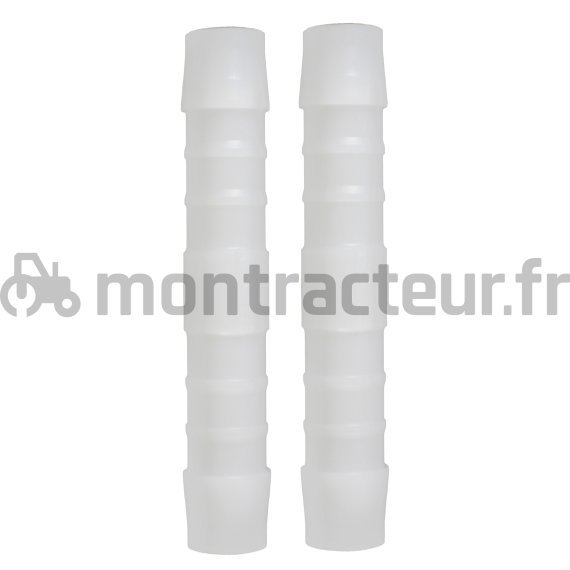 RACCORD JONCTION MÂLE Ø 6 / 6 MM (BLISTER 2 PIÈCES)
