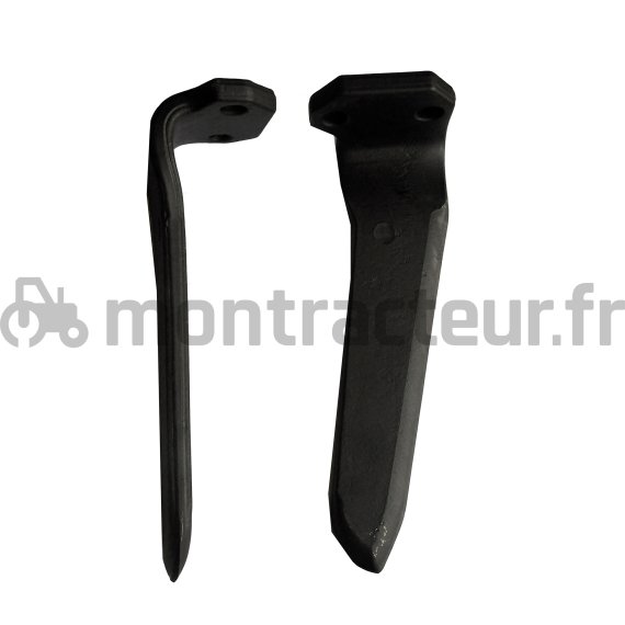 DENT DE HERSE ROTATIVE DROITE - 320 X 15 MM ADAPTABLE AGRAM 47209040