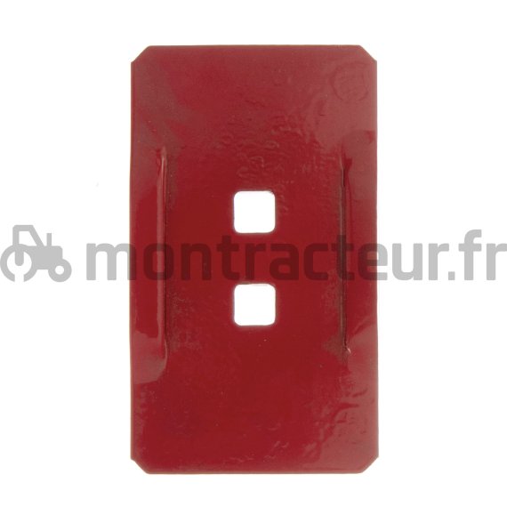 GRATTOIR ACIER - 120 X 70 X 3 MM