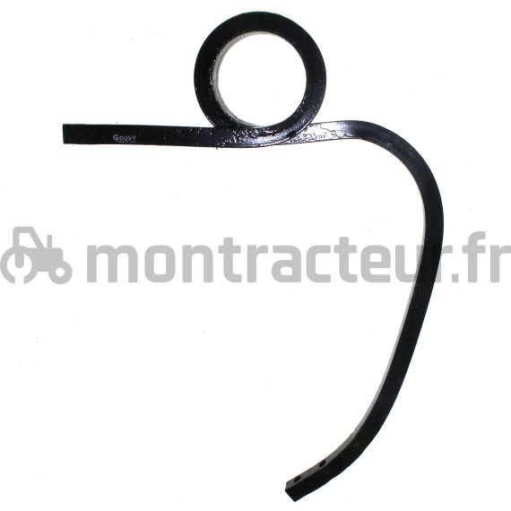 DENT DOUBLE SPIRE DROITE 25 X 25 X 480 MM GRAND DÉGAGEMENT