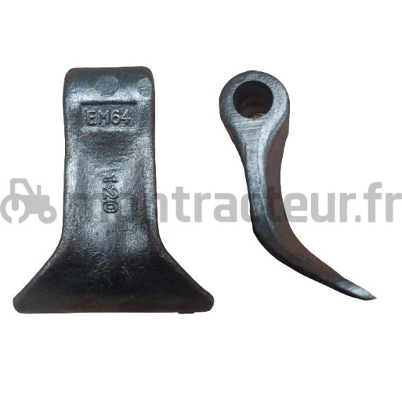 MARTEAU 100 X 40 Ø 20.5 RAYON 103 MM